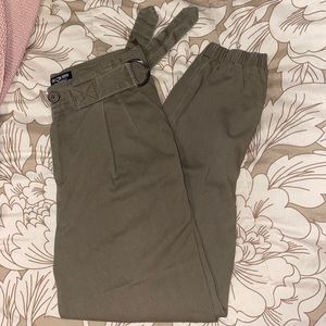 Fashion Nova Olive Cargo Pants